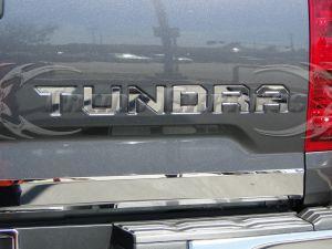 Буквы стальные в откидной борт для TOYOTA TUNDRA 2014- 